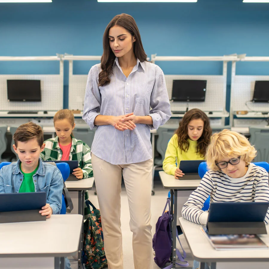 Screenshot of OMR sheet scanning process